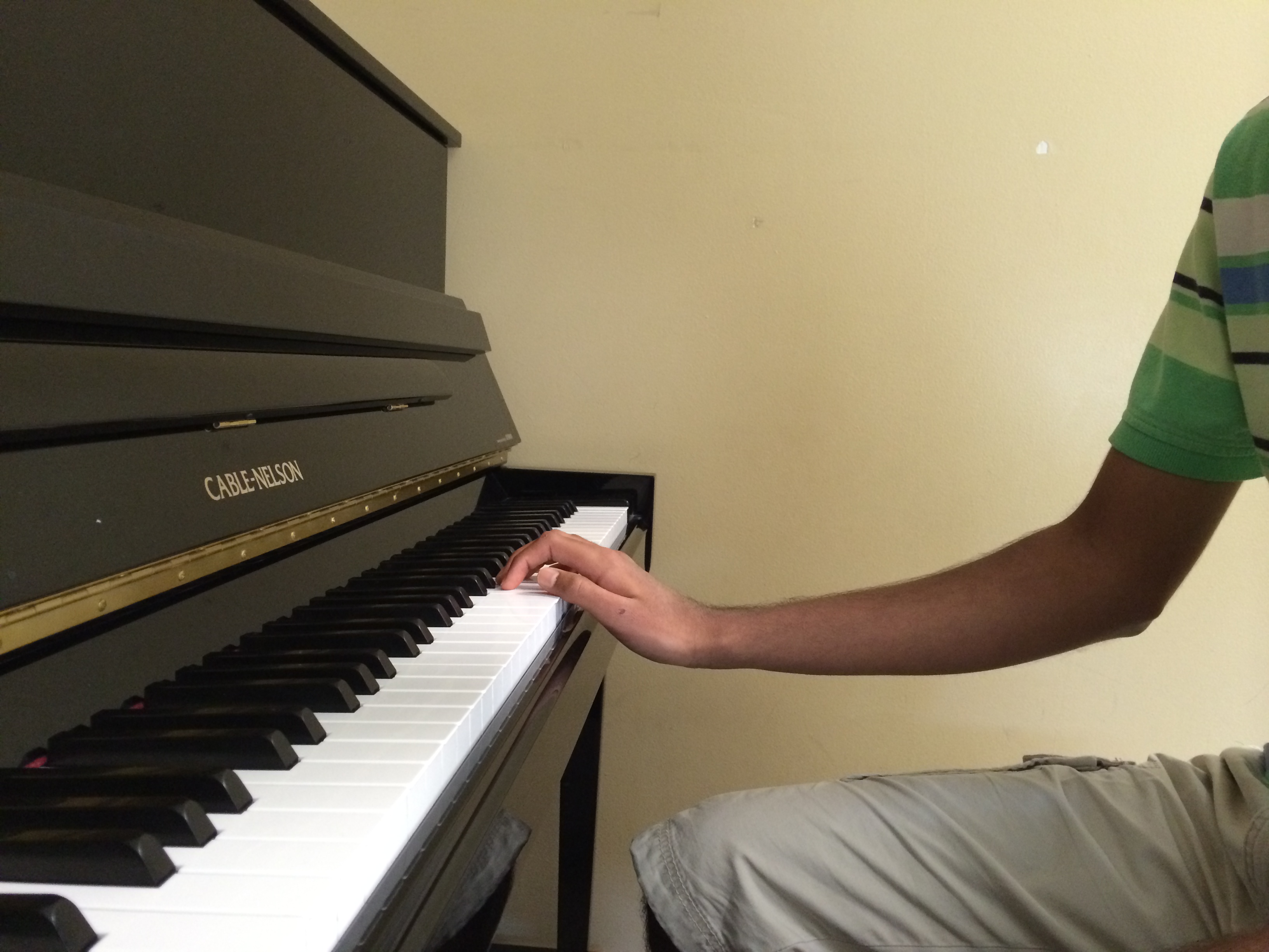 When Playing the Piano, Are Students Sitting at the Correct Height? (Walter F. Aparicio)